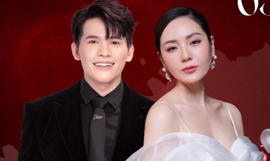Quốc Thiên và nữ ca sĩ ví mình như Song Hye Kyo có quan hệ đặc biệt. Ảnh: Facebook nhân vật.