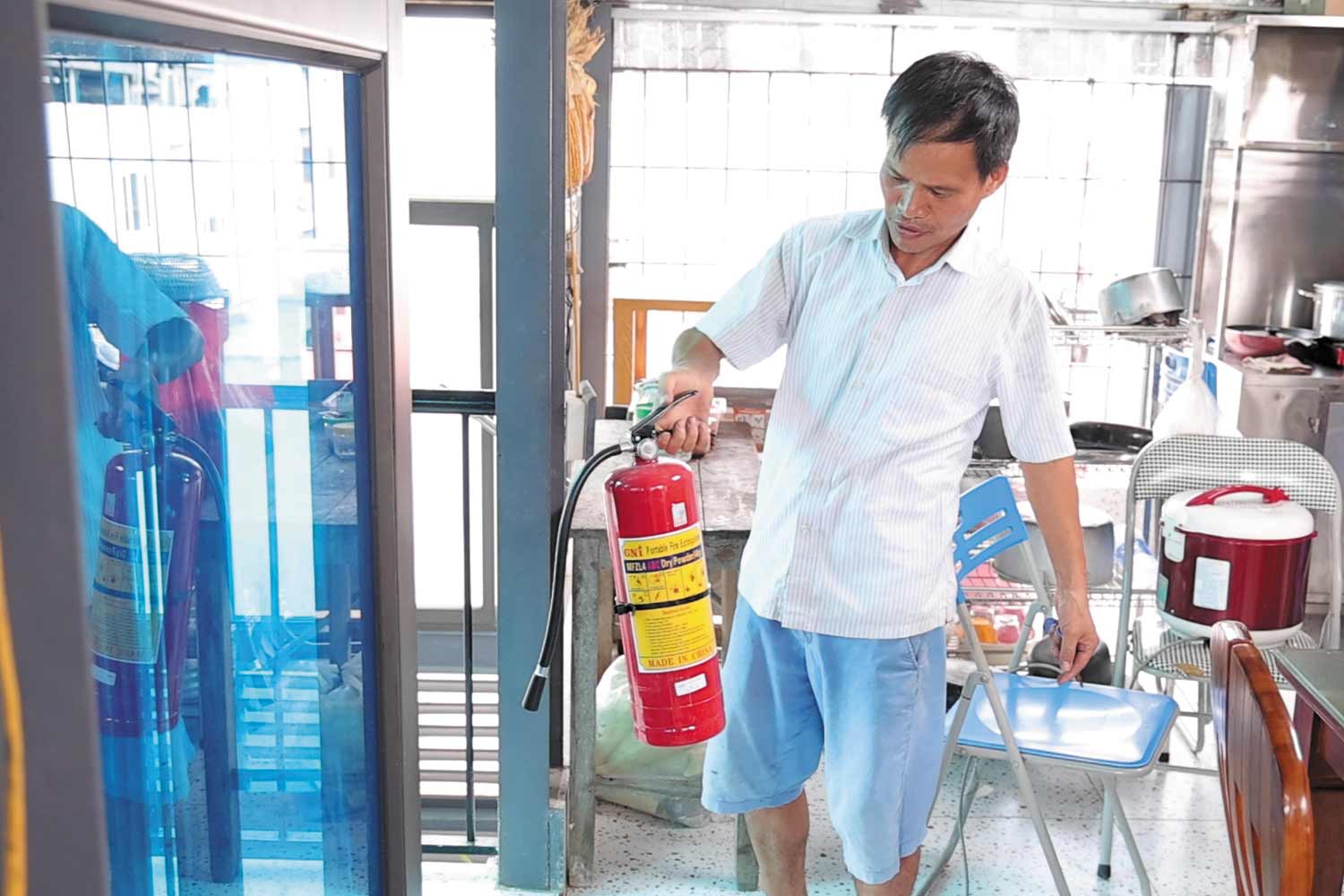 Chủ nhà trọ đầu tư mạnh tay PCCC