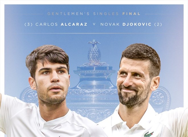 Link xem trực tiếp quần vợt Alcaraz vs Djokovic tại chung kết Wimbledon 2024