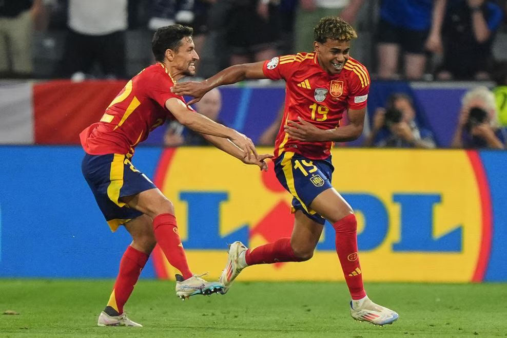 The Spanish team appeared in the EURO 2024 final with impressive results. Photo: UEFA