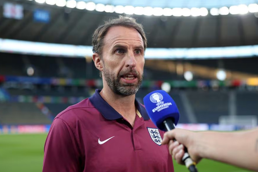 Huấn luyện viên Gareth Southgate của đội tuyển Anh. Ảnh: UEFA
