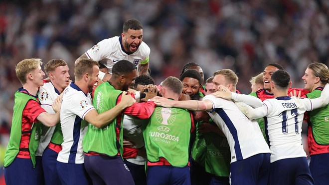 England team aims to win the EURO 2024 championship. Photo: England Football Team