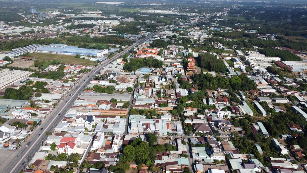 In Ben Cat, there are still few social housing projects. Photo: Dinh Trong