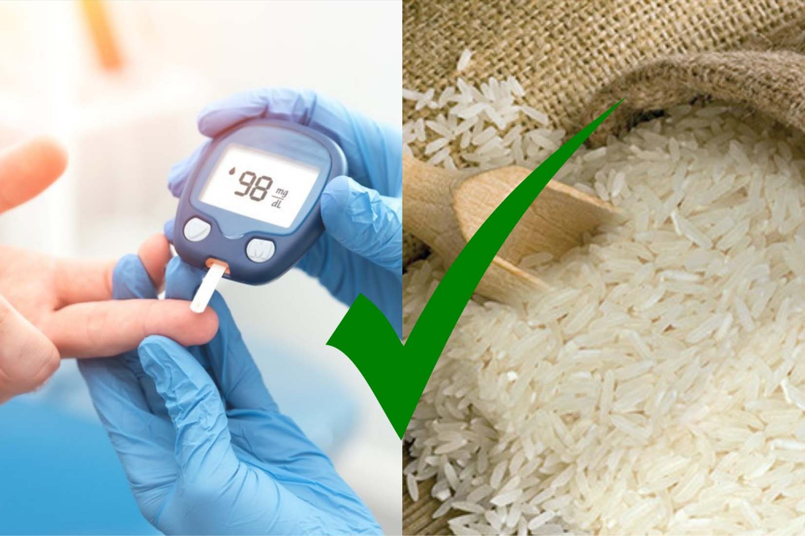 Nếu bạn bị tiểu đường nhưng lại là tín đồ của gạo thì vẫn có phương pháp để tiêu thụ thực phẩm này một cách  lành mạnh. Đồ họa: Hàn Lâm