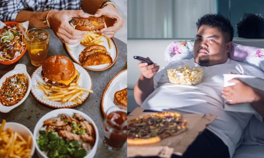 Thói quen ăn uống xấu có tác động đến việc tích tụ chất béo gây béo phì. Đồ họa: Hạ Mây