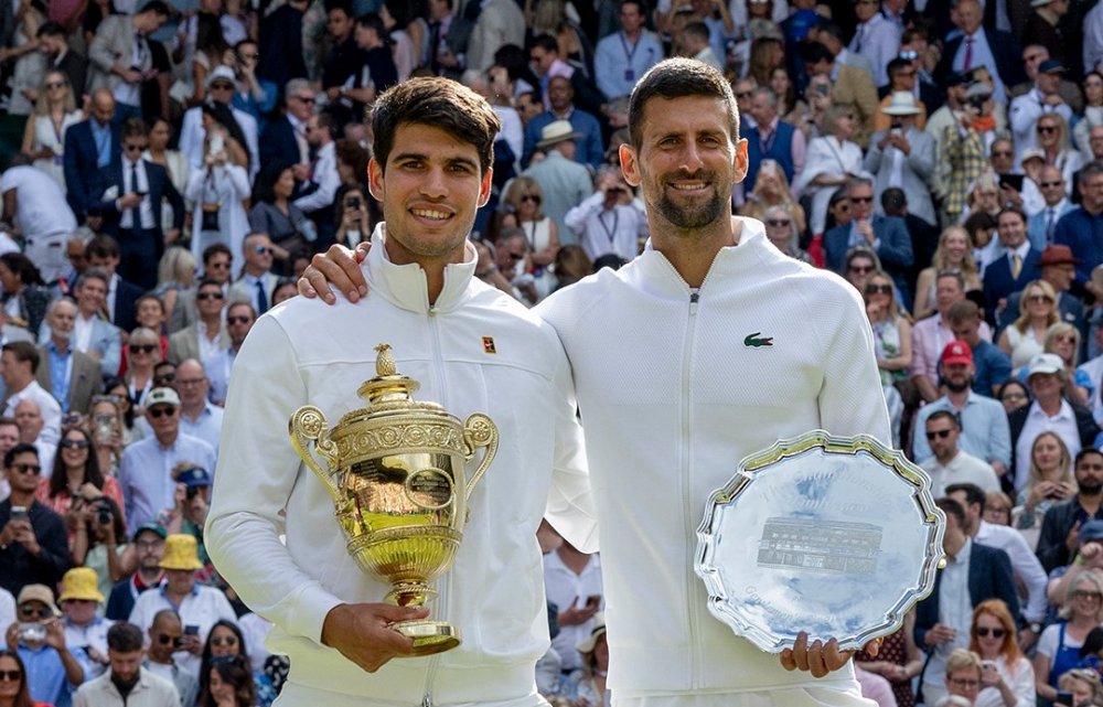 Alcaraz beat Djokovic for the second year in a row at the Wimbledon final. Photo: Wimbledon