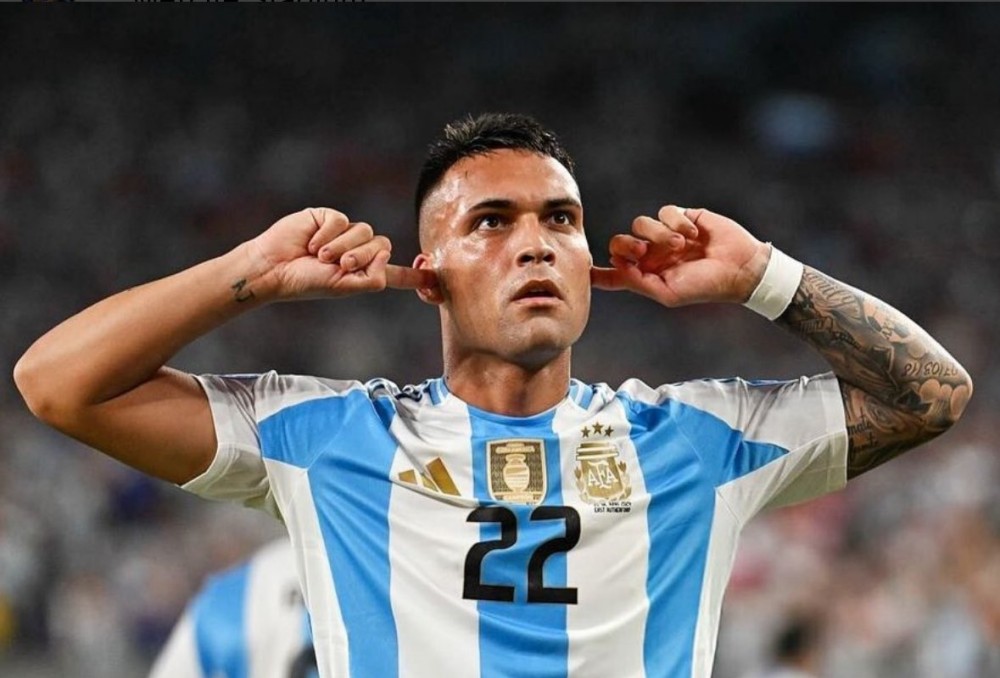 Lautaro Martinez dẫn đầu danh sách ghi bàn tại Copa America 2024 với 5 bàn thắng. Ảnh: Copa America