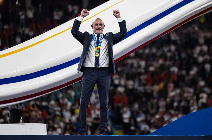 From not being highly appreciated before the tournament, coach Luis de la Fuente led Spain to win EURO 2024 with impressive results.