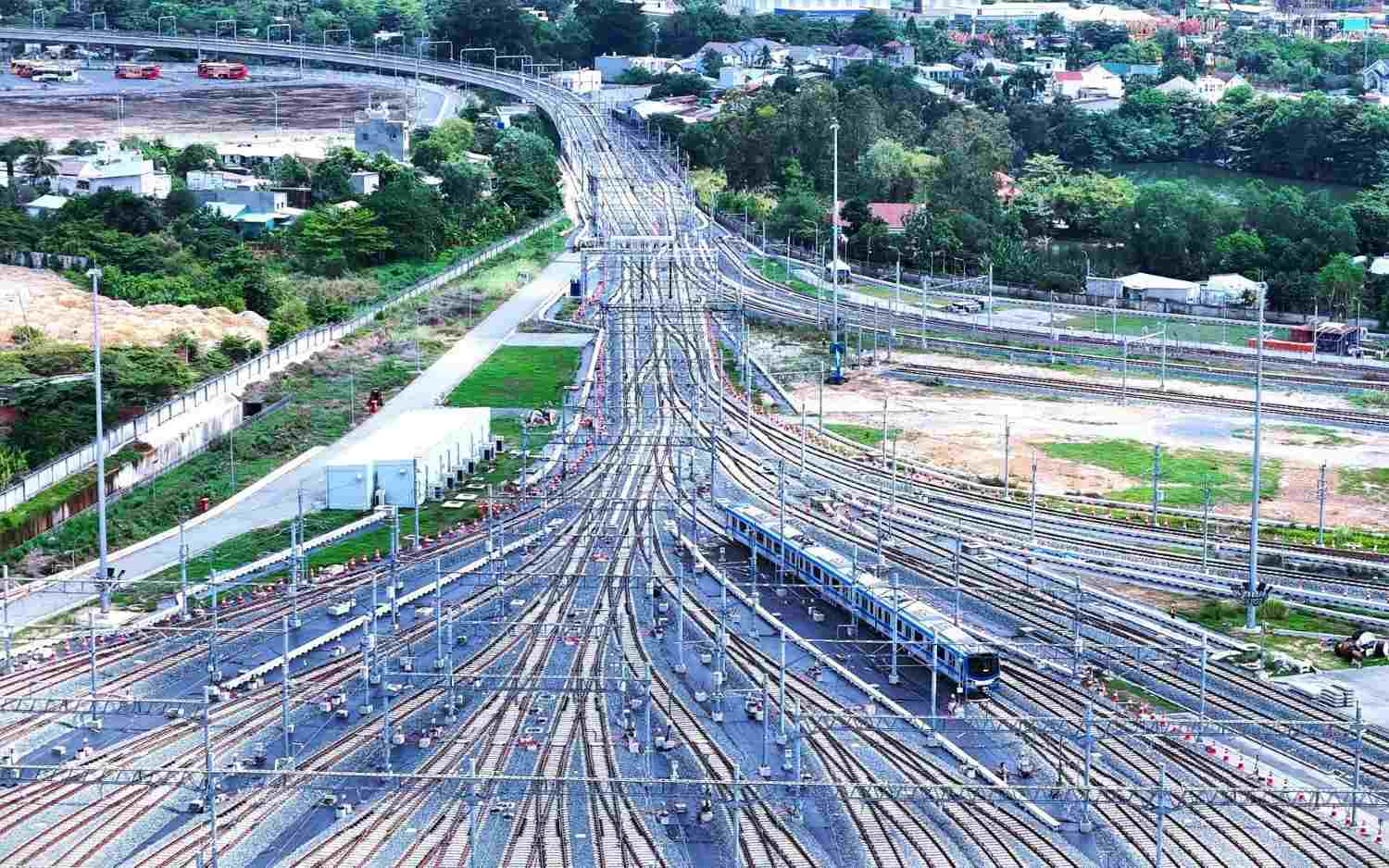 Ho Chi Minh City plans a metro system of more than 500 km long. Photo: MAUR