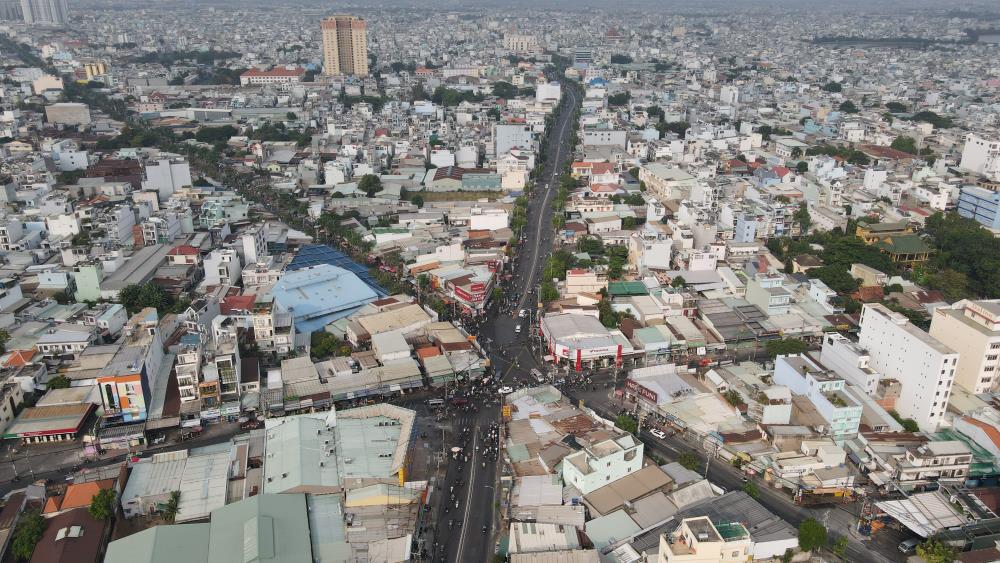 Ho Chi Minh City arranges 80 wards into 38 new wards. Photo: Mr. Tu