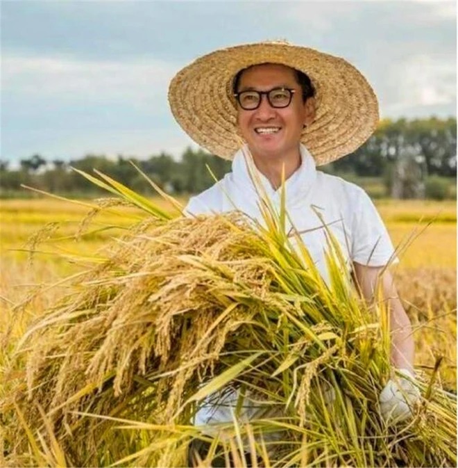 Chau Kiet became a billionaire in the agricultural industry. Photo: Weibo.