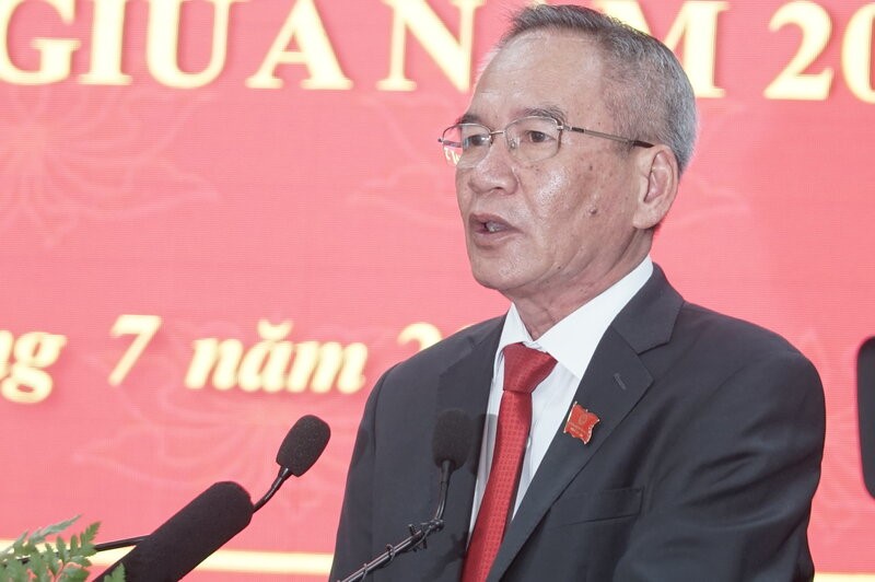 Bí thư Tỉnh uỷ Bạc Liêu Lữ Văn Hùng. Ảnh: Nhật Hồ