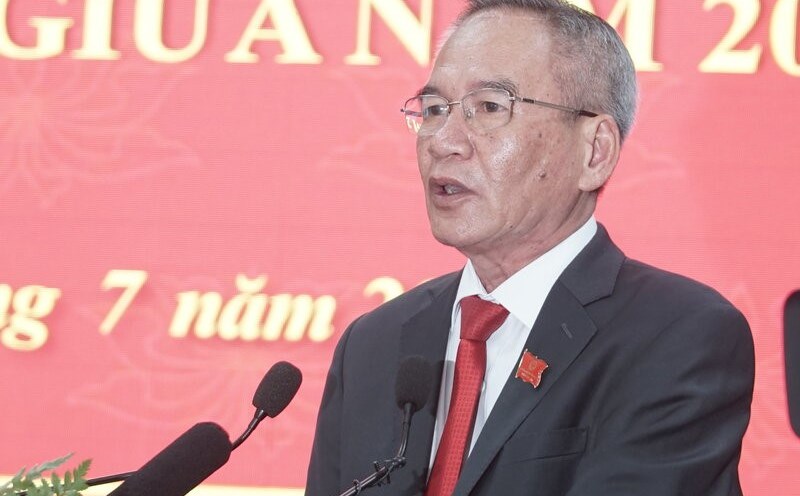 Bí thư Tỉnh uỷ Bạc Liêu Lữ Văn Hùng. Ảnh: Nhật Hồ