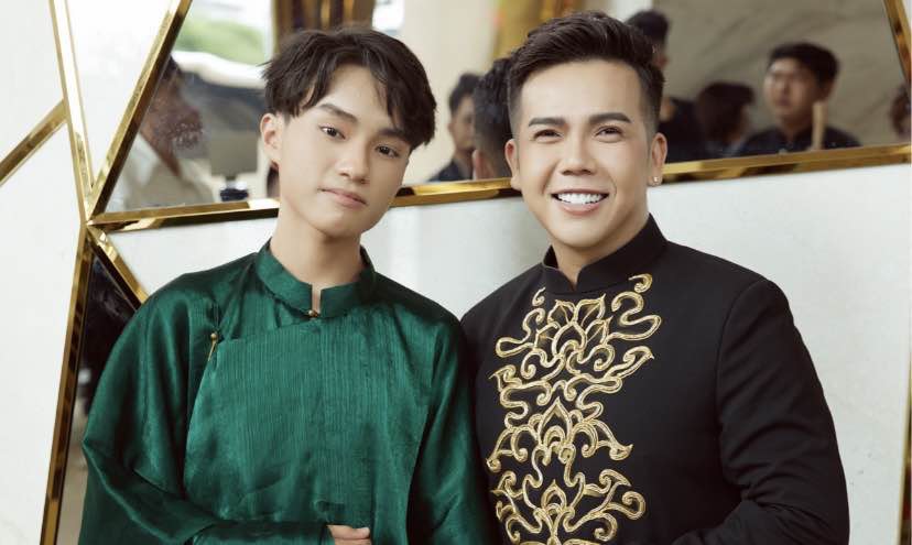 NTK Minh Châu (mặc áo đen) tại họp báo Miss Grand Vietnam 2024. Ảnh: NSX