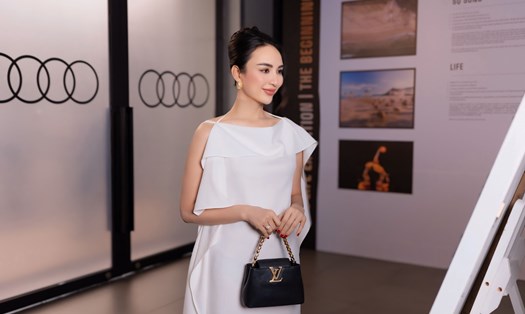 Hoa hậu Ngọc Diễm đón tuổi mới. Ảnh: NVCC.