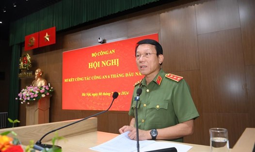 Thượng tướng Lương Tam Quang - Bộ trưởng Bộ Công an. Ảnh: Bộ Công an