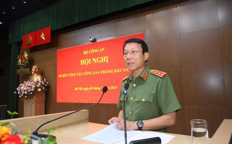 Thượng tướng Lương Tam Quang - Bộ trưởng Bộ Công an. Ảnh: Bộ Công an