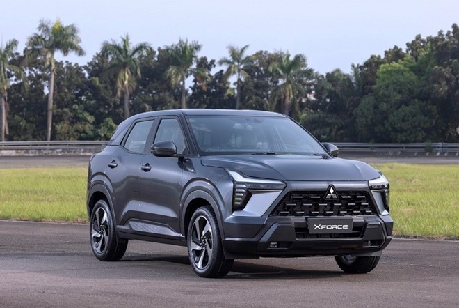 Mitsubishi Xforce là mẫu xe SUV hạng B bán chạy nhất thị trường Việt Nam tháng 6.2024. Ảnh: Mitsubishi