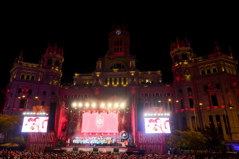 Spanish fans have the right to be proud of their players. Photo: Spanish Football Federation