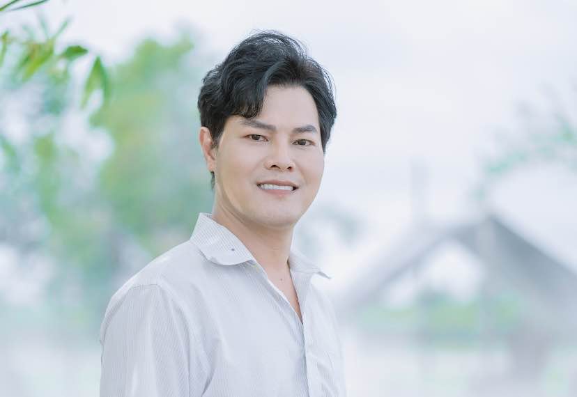 Ông xã nghệ sĩ Bình Tinh (ca sĩ Nhật Minh). Ảnh: NSX