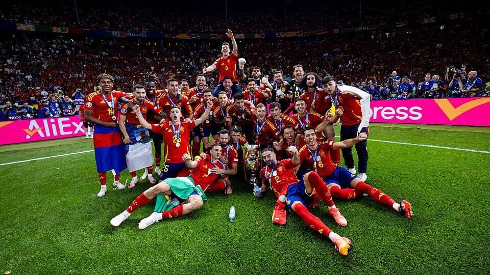 Spain defeated England to win EURO 2024. Photo: Spanish Football Federation