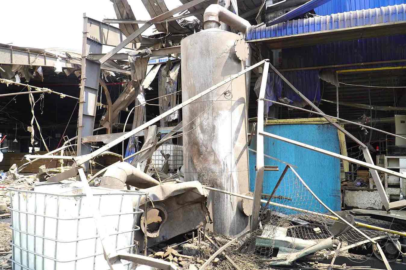 Vụ tai nạn lao động nổ lò hơi ở huyện Vĩnh Cửu, tỉnh Đồng Nai xảy ra vào tháng 5.2024 làm 6 công nhân tử vong. Ảnh: HAC