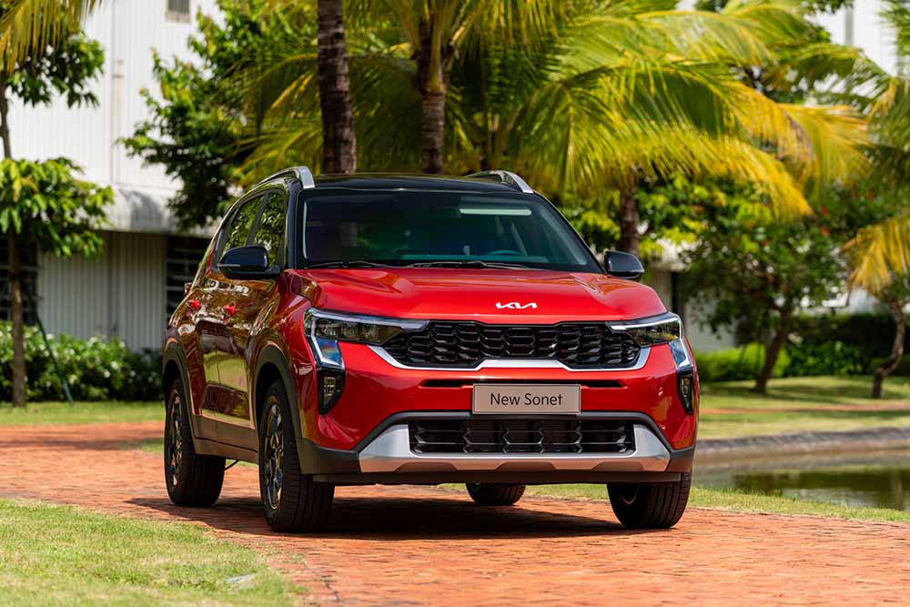 Kia Sonet là mẫu SUV hạng A bán chạy nhất thị trường Việt Nam nửa đầu năm 2024. Ảnh: Thaco