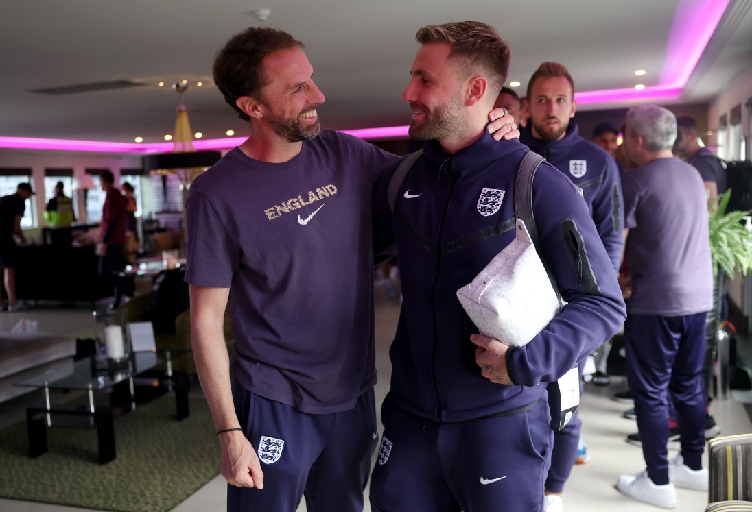 Southgate parted ways with the Three Lions after 8 years together. Photo: FA