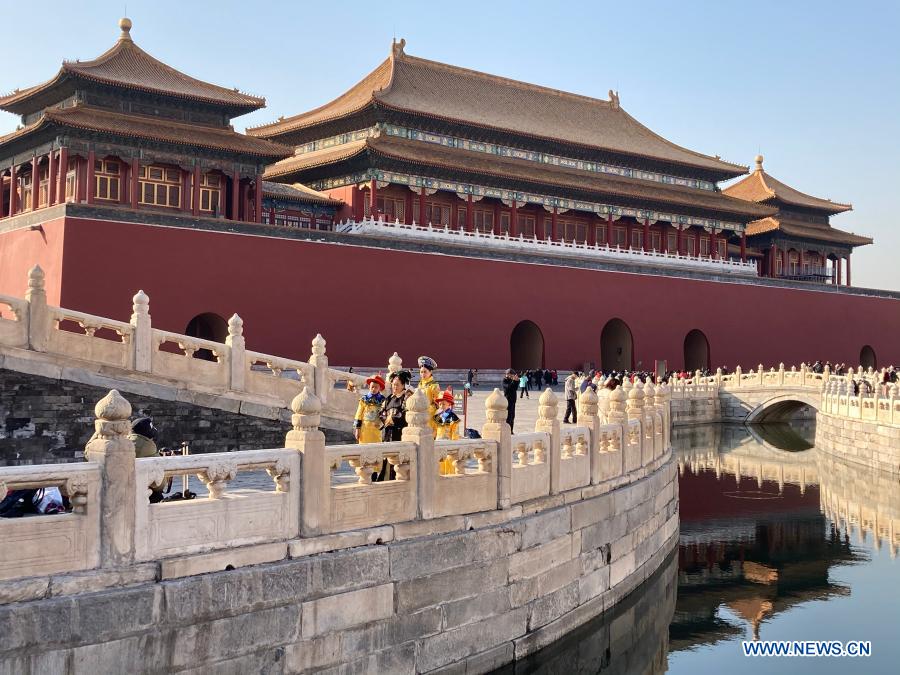 Tử Cấm Thành từng là nơi ở của các Hoàng đế Trung Quốc. Ảnh: Xinhua