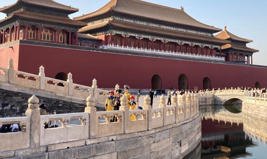 Tử Cấm Thành từng là nơi ở của các Hoàng đế Trung Quốc. Ảnh: Xinhua