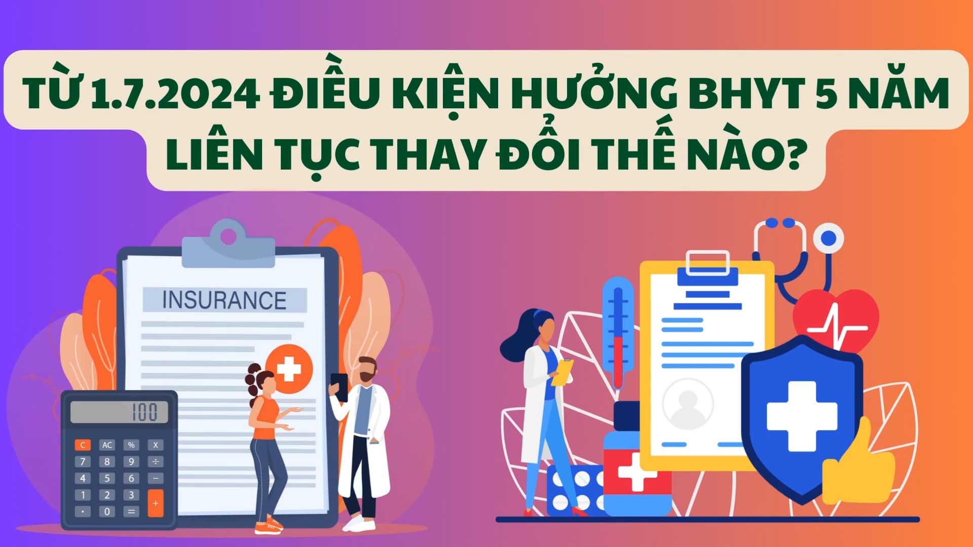 A partir du 1er juillet 2024 quelles sont les conditions pour beneficier de l'assurance maladie pendant 5 ans consecutifs?