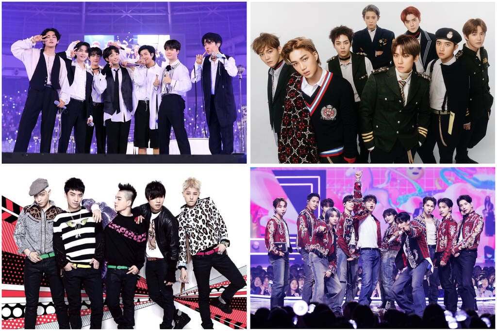 Số lượng thực tập sinh nam Kpop ngày càng giảm. Ảnh: Naver