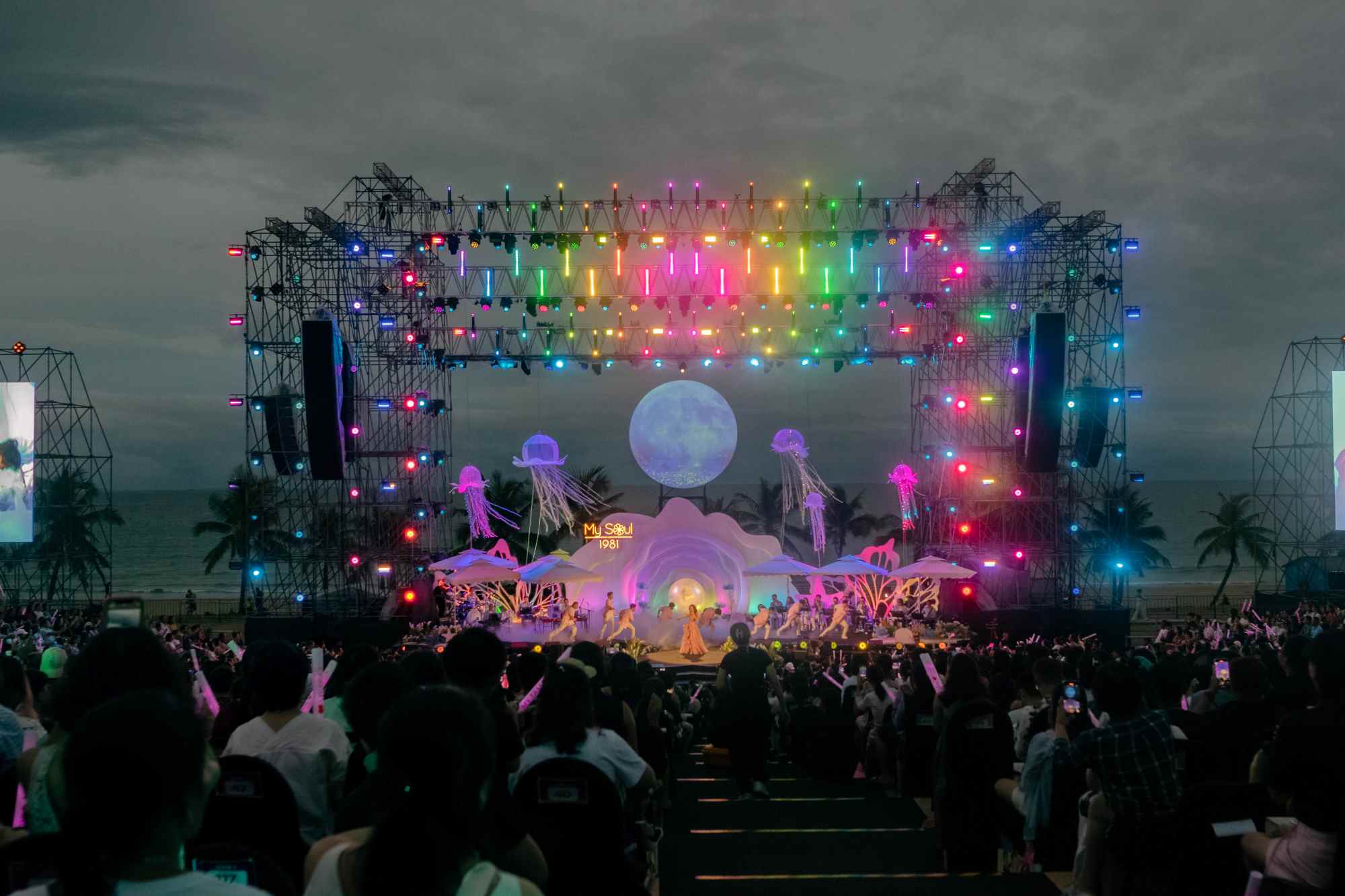 Mỹ Tâm vừa thực hiện thành công liveshow tại biển Đà Nẵng. Ảnh: An Thượng