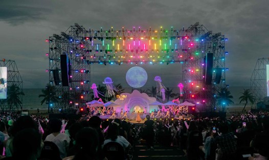 Mỹ Tâm vừa thực hiện thành công liveshow tại biển Đà Nẵng. Ảnh: An Thượng