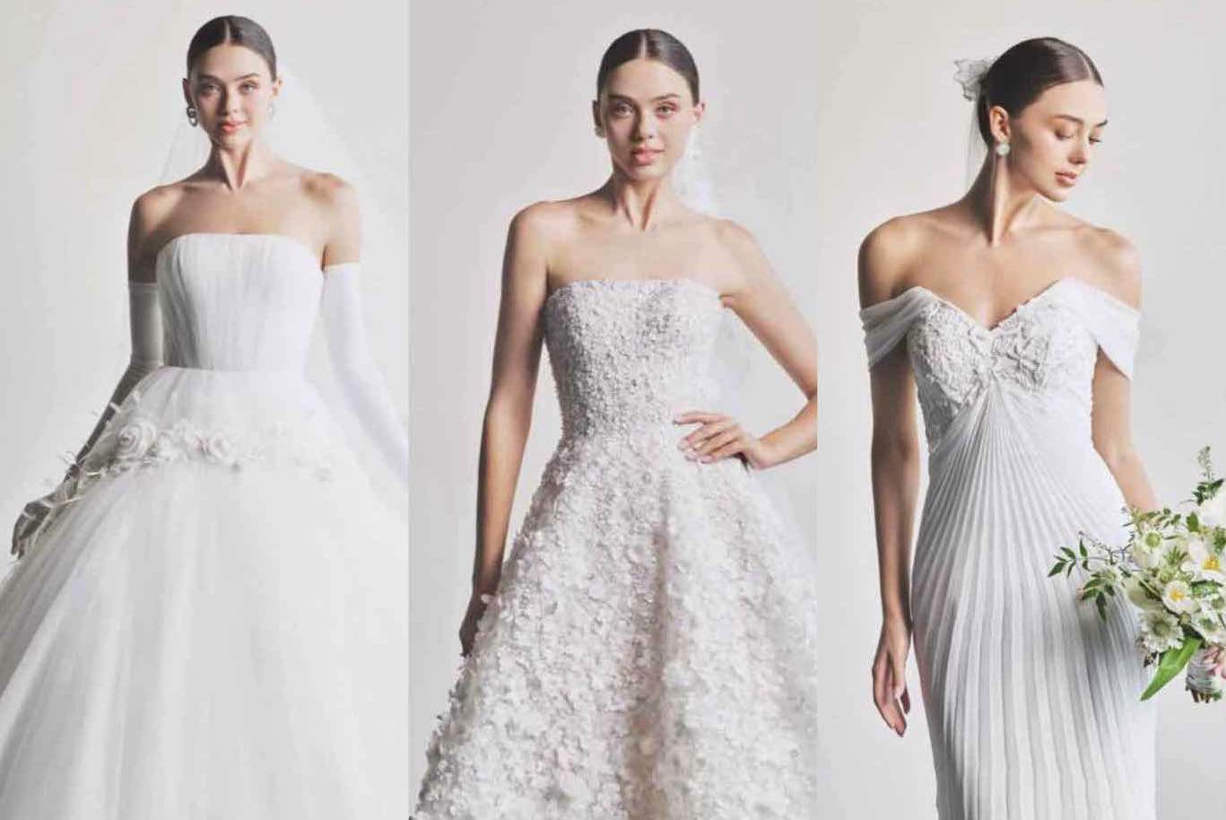 Bộ sưu tập váy cưới mang tên “LOVE No.4” của nhà thiết kế Lê Thanh Hòa. Ảnh: NVCC