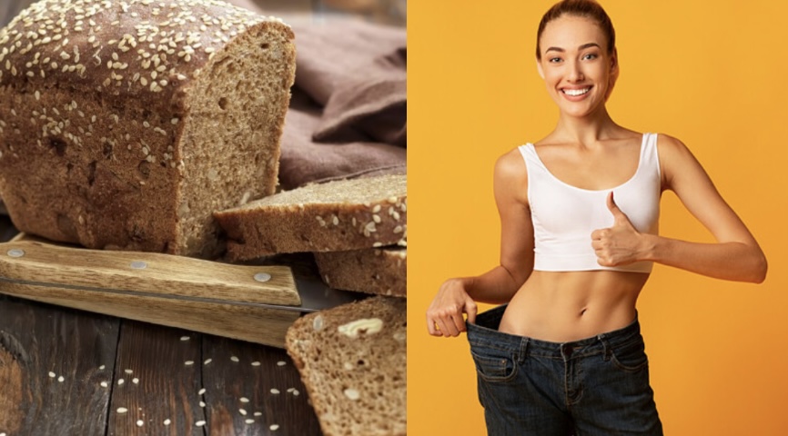 Bánh mì nguyên cám chứa nhiều chất xơ, có thể giúp bạn giảm cân hiệu quả. Ảnh đồ họa: Hương Giang