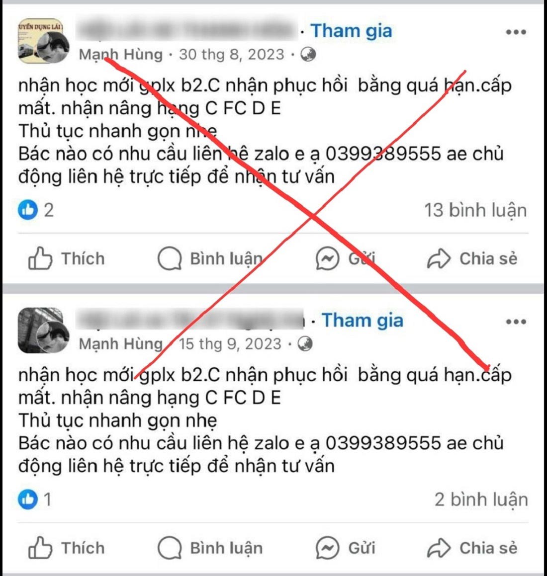 Nguyễn Văn Hùng và nội dung mà đối tượng “mời chào” trên mạng xã hội. Ảnh: Công an Nghệ An