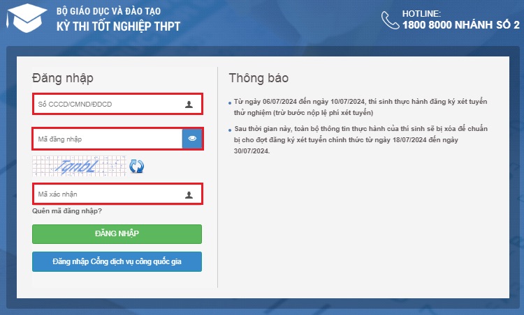 Thi sinh theo dõi cách đăng ký nguyện vọng xét tuyển đại học năm 2024