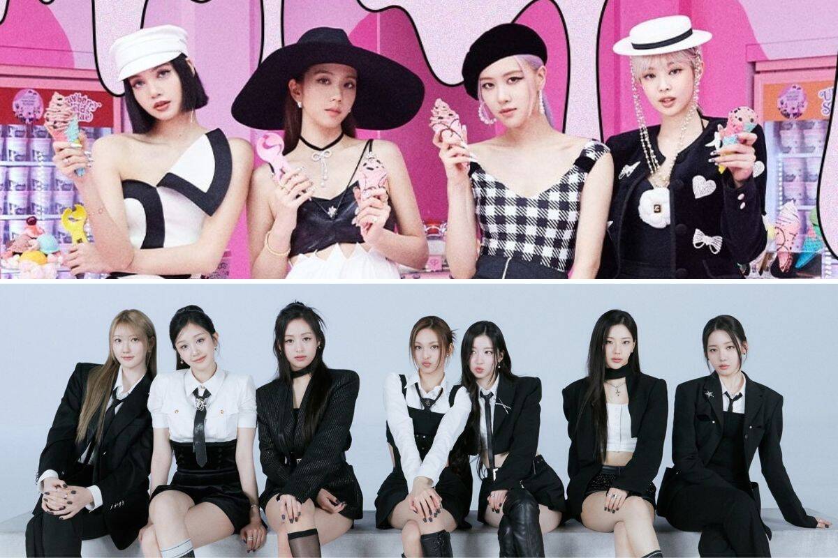 Blackpink và Baby Monster. Ảnh: YG Entertainment