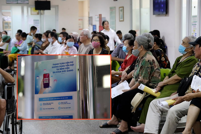 Thanh toán viện phí không dùng tiền mặt, mang nhiều tiện ích cho người dân
