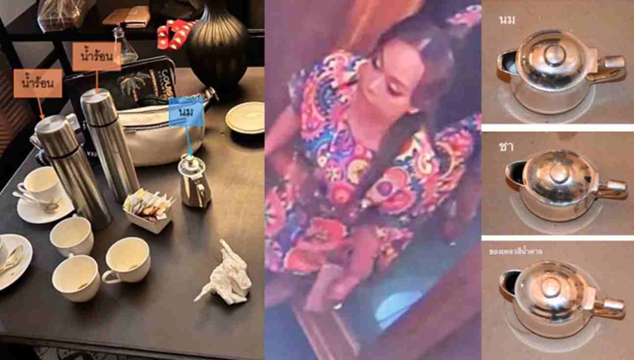 Bà Sherine Chong bị nghi đầu độc và sát hại nhóm người Việt ở Thái Lan. Ảnh chụp màn hình Khaosod