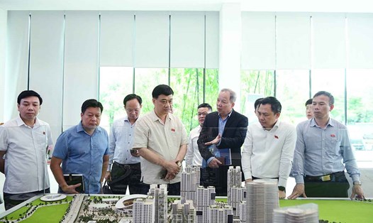 Đẩy nhanh dự án nhà ở xã hội, giảm bớt khó khăn cho doanh nghiệp, không để lãng phí quỹ đất sạch. Ảnh: Thanh Hải