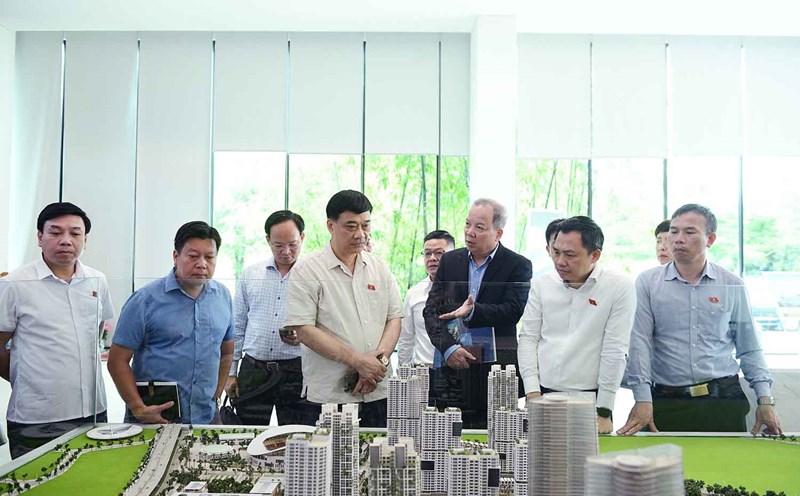 Đẩy nhanh dự án nhà ở xã hội, giảm bớt khó khăn cho doanh nghiệp, không để lãng phí quỹ đất sạch. Ảnh: Thanh Hải