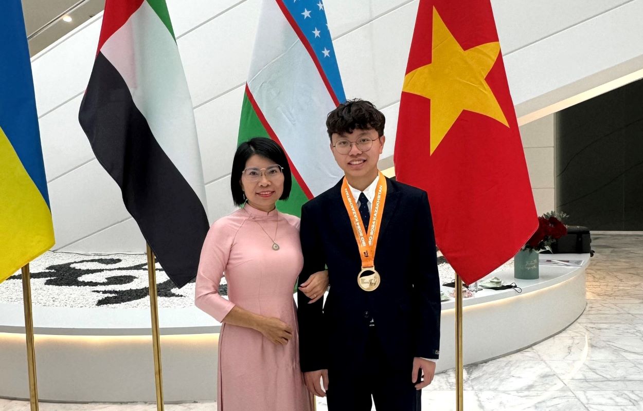 Nam sinh Hải Phòng đạt huy chương Vàng Olympic Sinh học Quốc tế