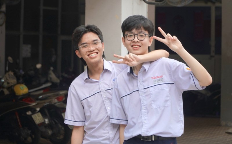 Thí sinh dự thi tốt nghiệp THPT năm 2024. Ảnh: Chân Phúc