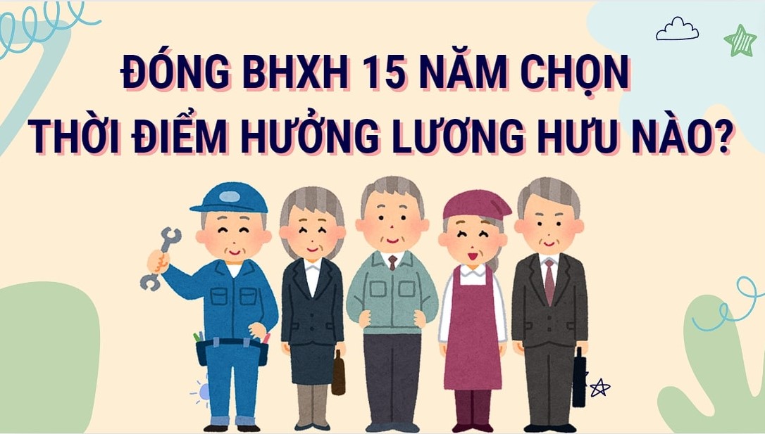 Pour les personnes qui ont atteint l'age de la retraite et qui ont paye l'assurance sociale pendant 15 ans quelle solution choisir pour recevoir la pension de retraite la plus avantageuse? Illustration : Hoang Le