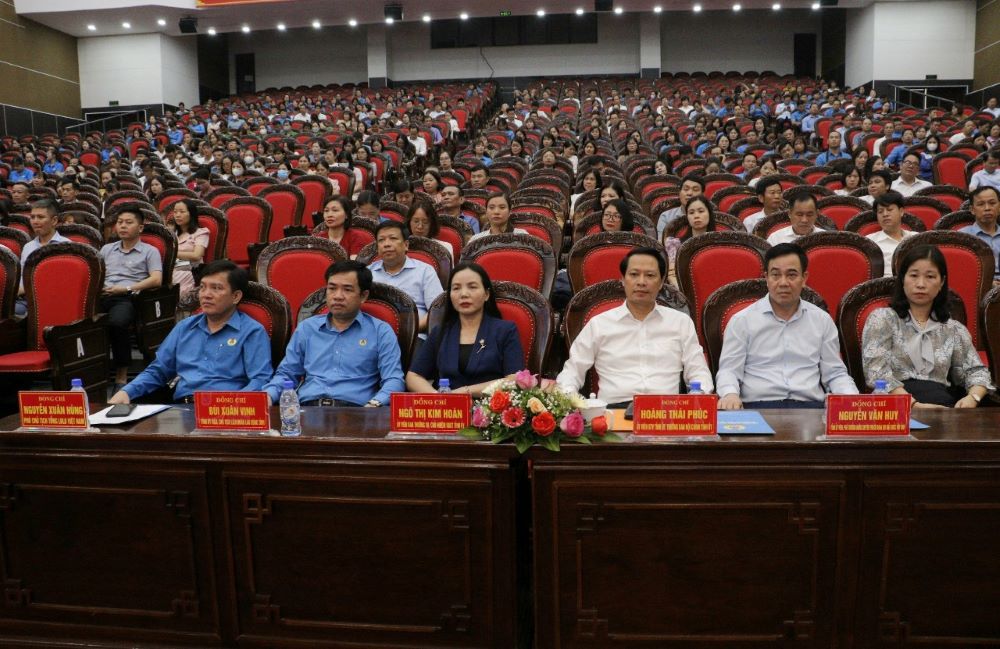 The delegates to the conference. Photo: Nam Hong