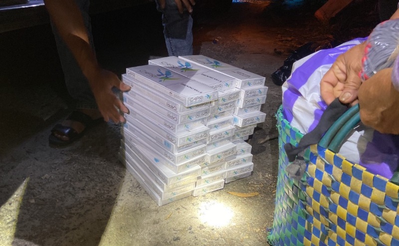 So thuoc la khong ro nguon goc bi Cong an Quang Nam thu giu. Anh CACC