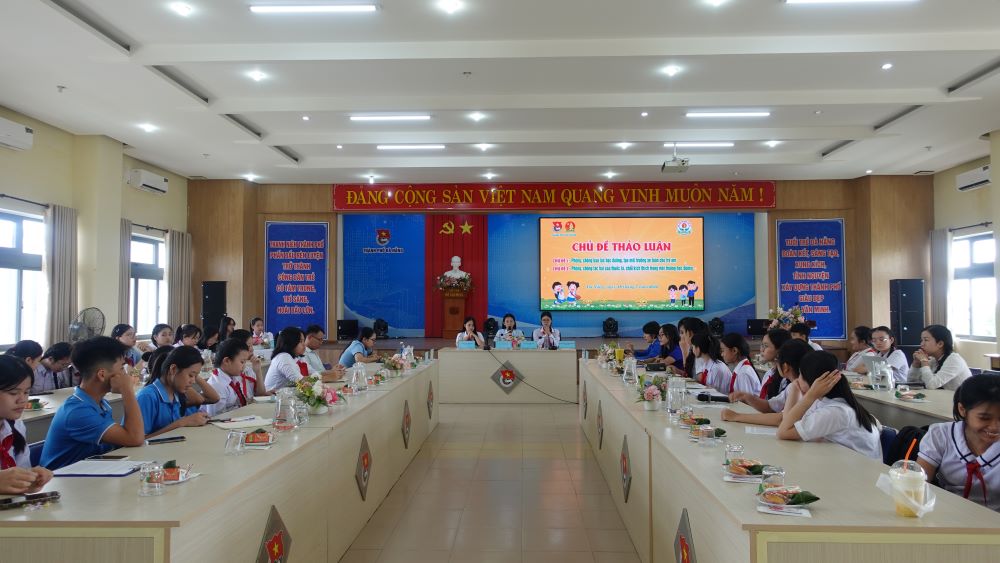 Đà Nẵng tổ chức Phiên họp giả định “Quốc hội trẻ em” lần thứ II. Ảnh: Trần Thi