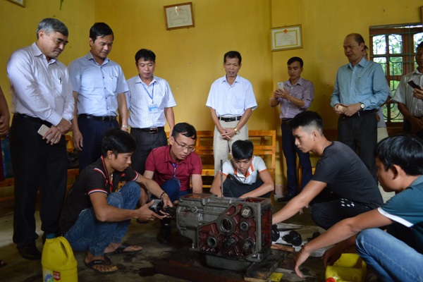 Yên Bái tập trung đào tạo nghề gắn với nhu cầu thị trường lao động. Ảnh: Bảo Nguyên